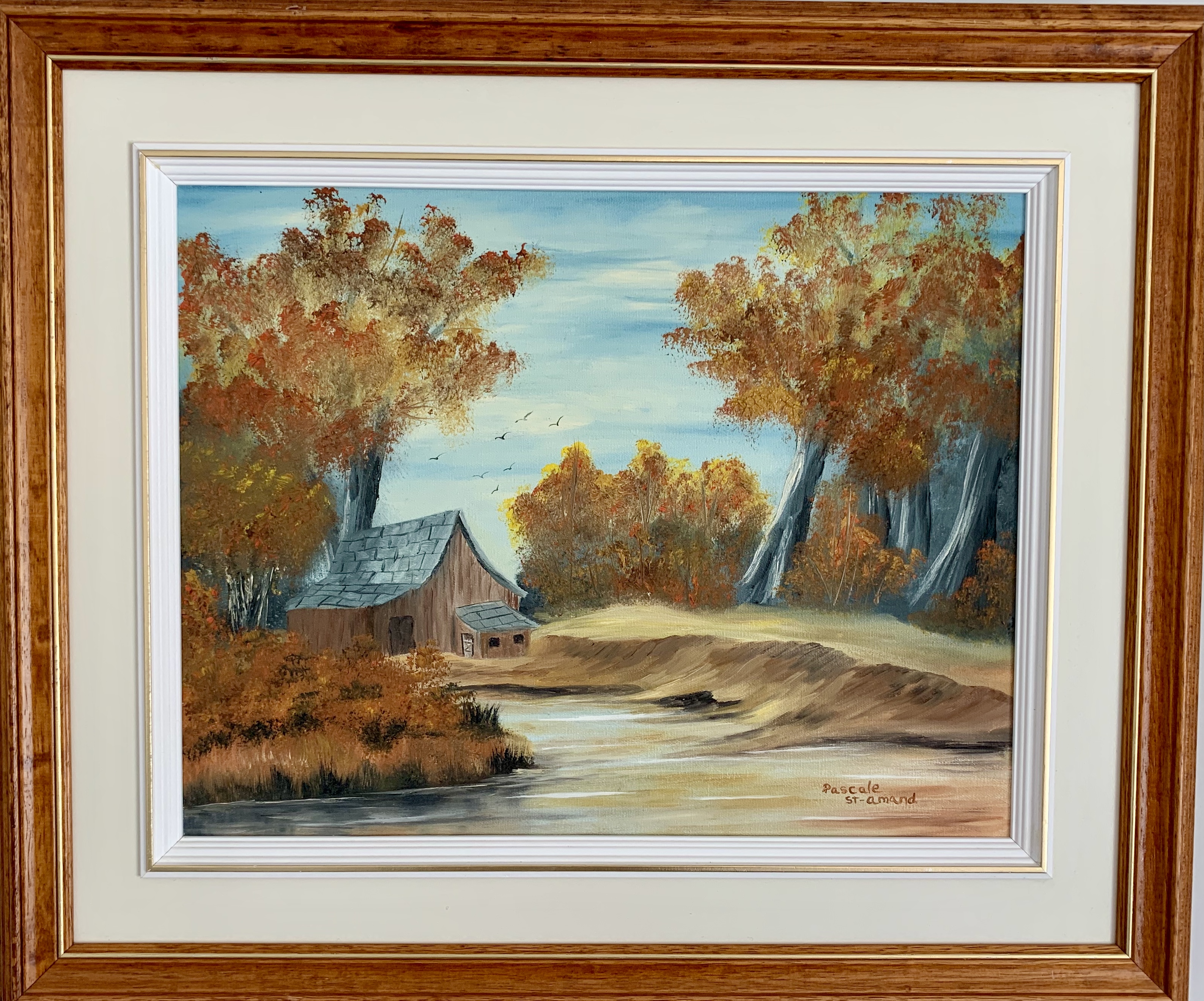 Grange d’automne, by the artist PST-A | Gallea