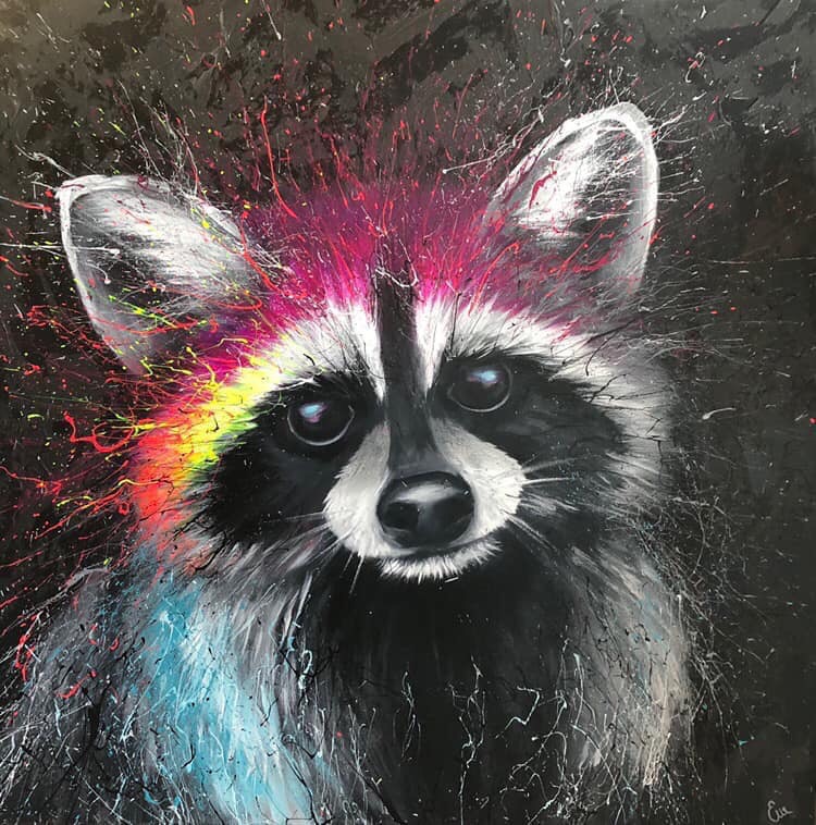 Roxy By The Artist Eve Artiste Peintre Gallea Roxy By The Artist Eve Artiste Peintre Gallea
