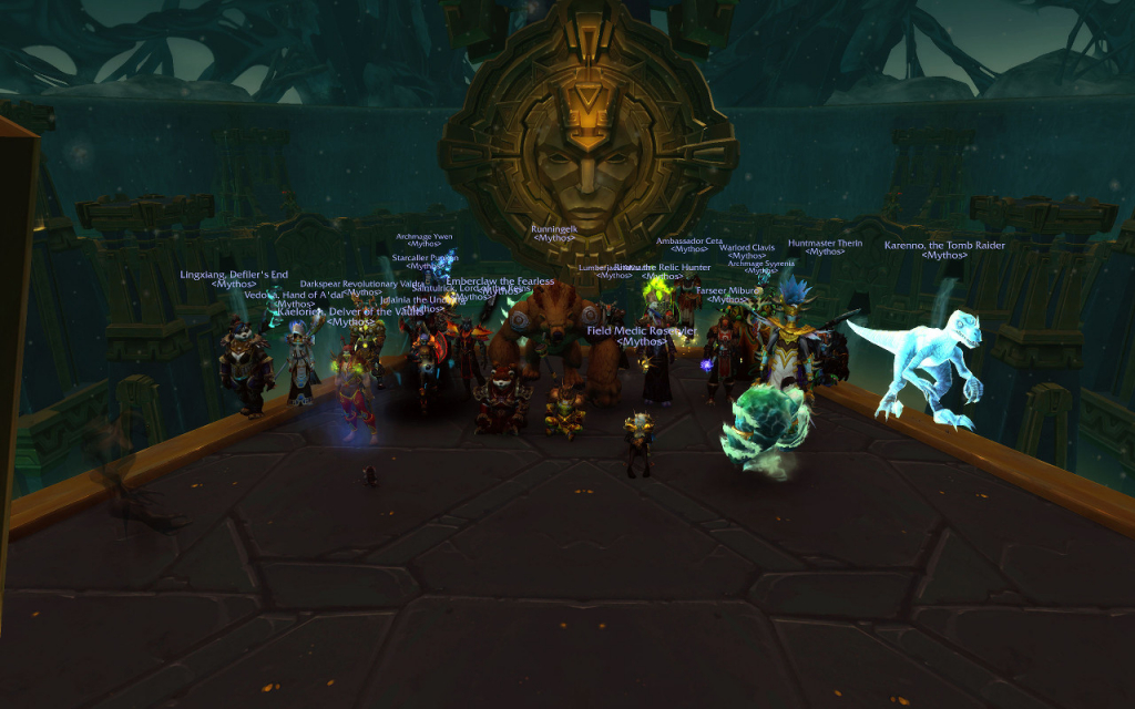 Mythos in WoW on Feathermoon