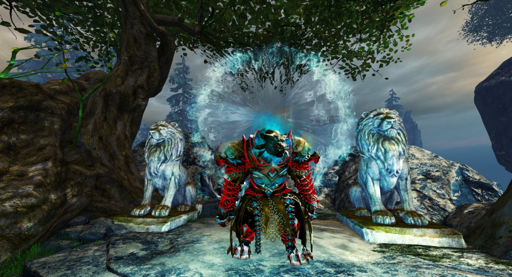 Image result for Proxydus guarding the stargate in Guild Wars 2