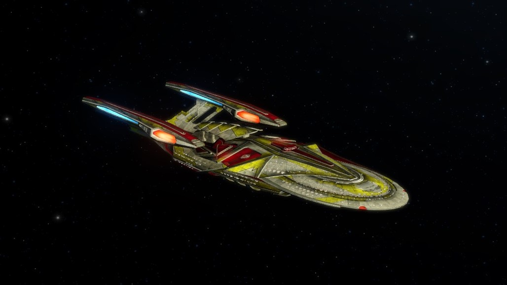 ISS ATLAS shortly after arrival in the Prime Universe, 2415