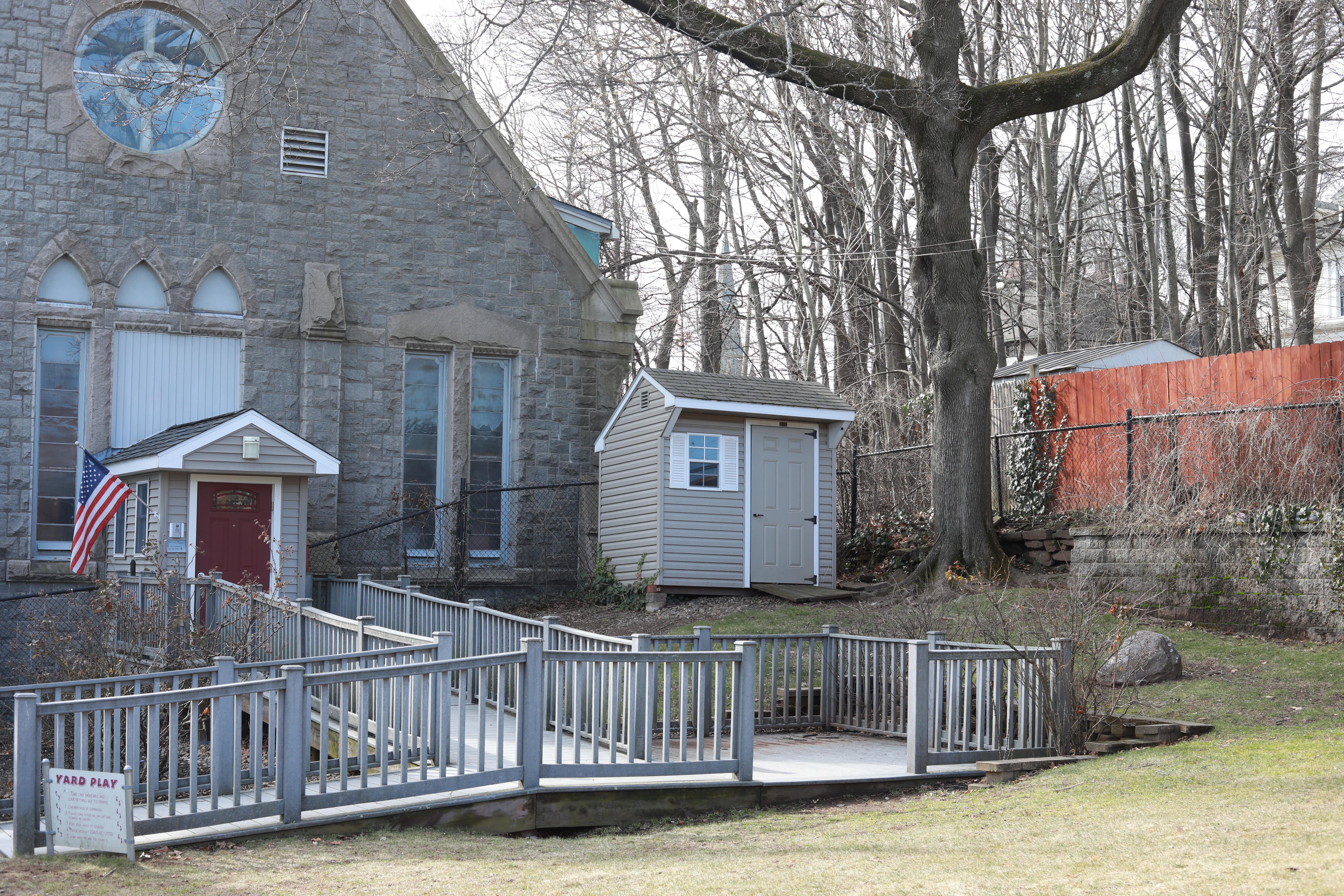 First Congregational Preschool - We Are A Typical Preschool, Open 8:30-2:30 Logo