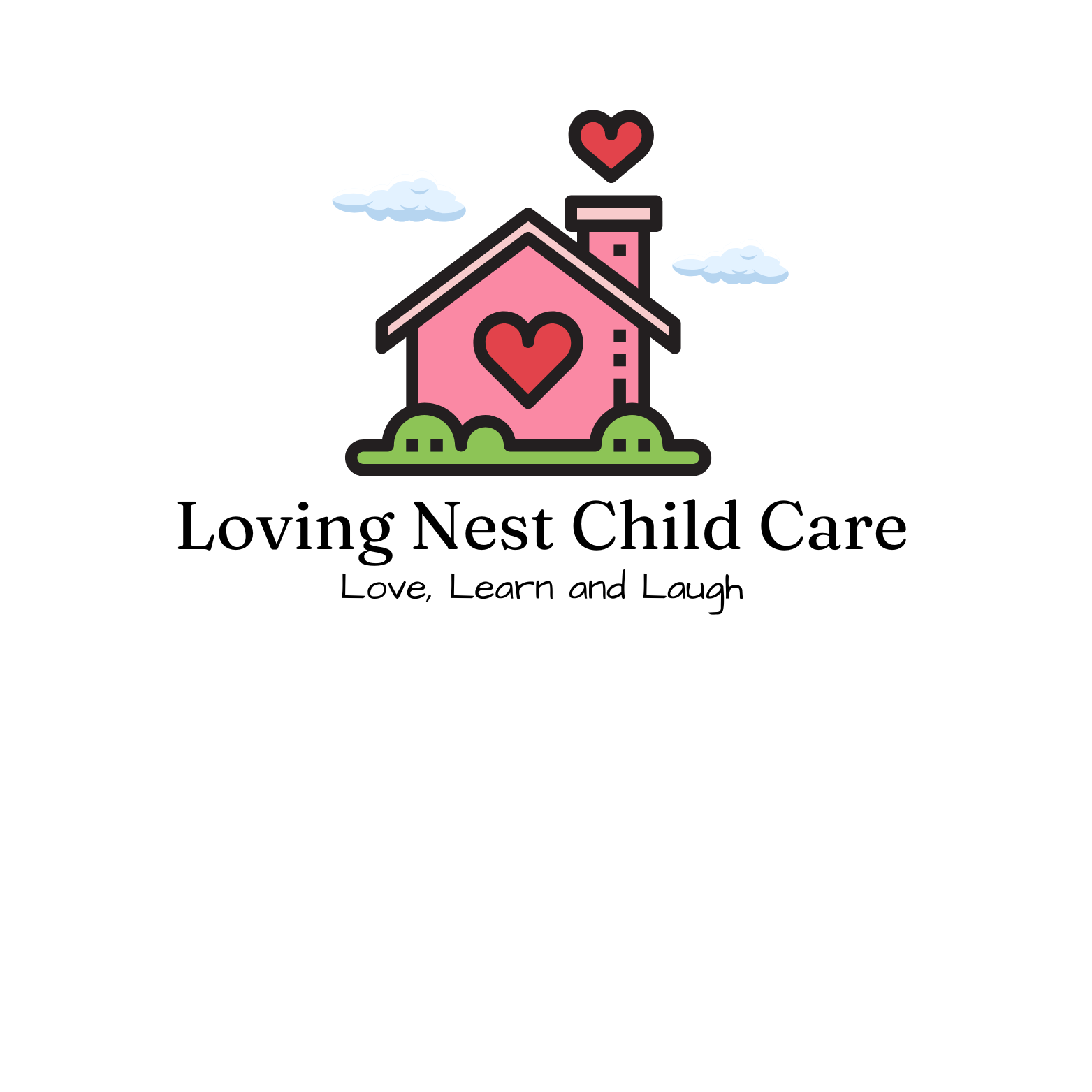 Loving Nest Child Care Logo