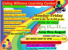 LIVING WITNESS LEARNING DAYCARE CENTER Portage Park area's Photo