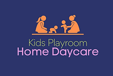 Kids Playroom Family Daycare Logo