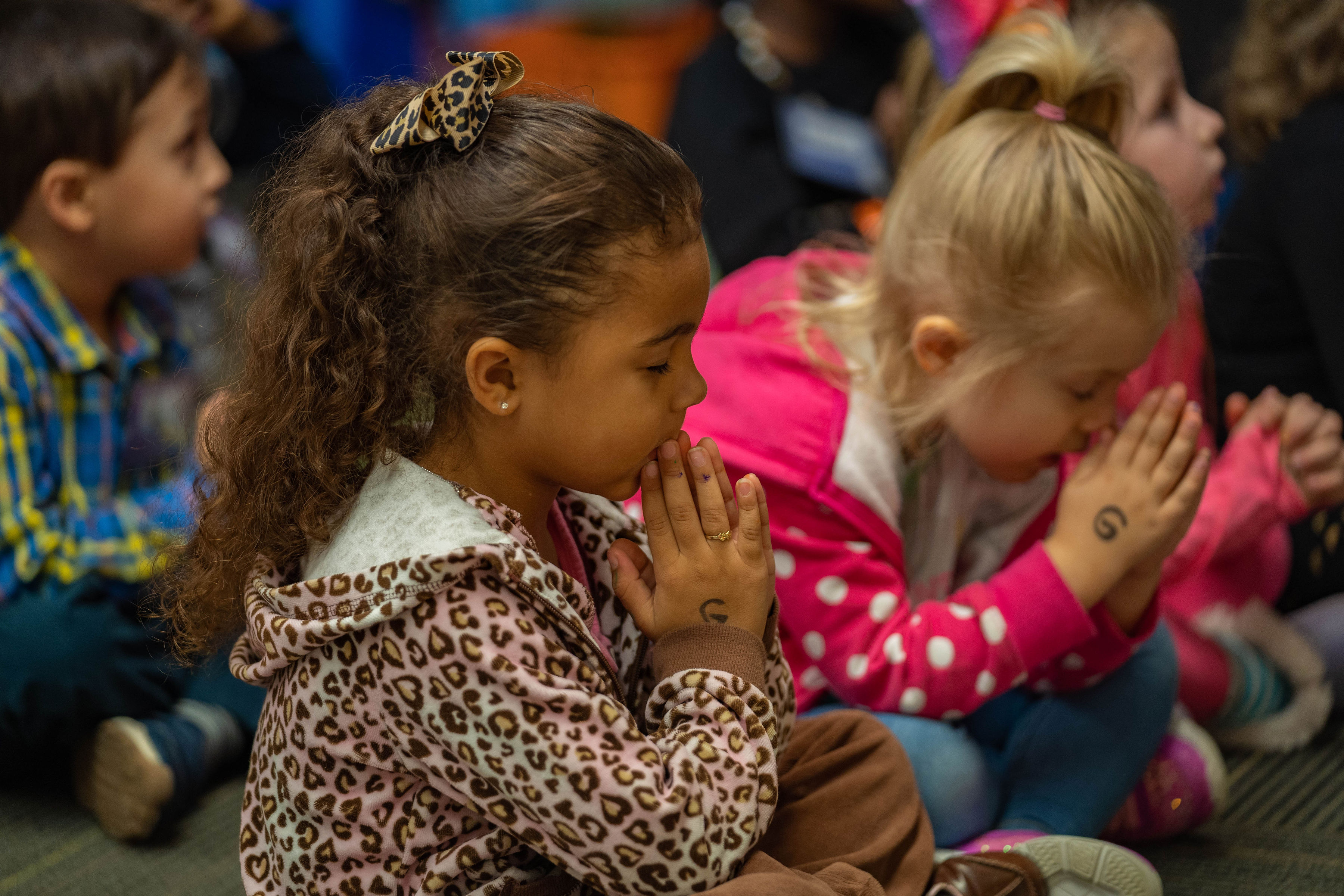 Reynoldsburg Community Church Preschool/ Part-time Only! Logo