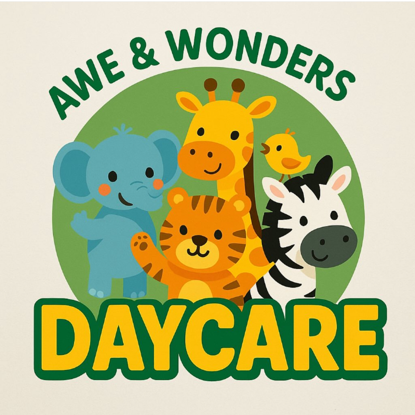 Awe And Wonders Daycare Logo