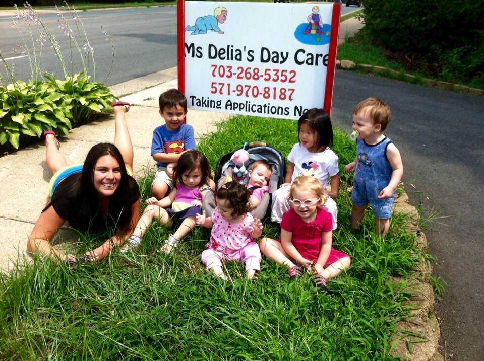 Mrs. Delia Day Care Logo