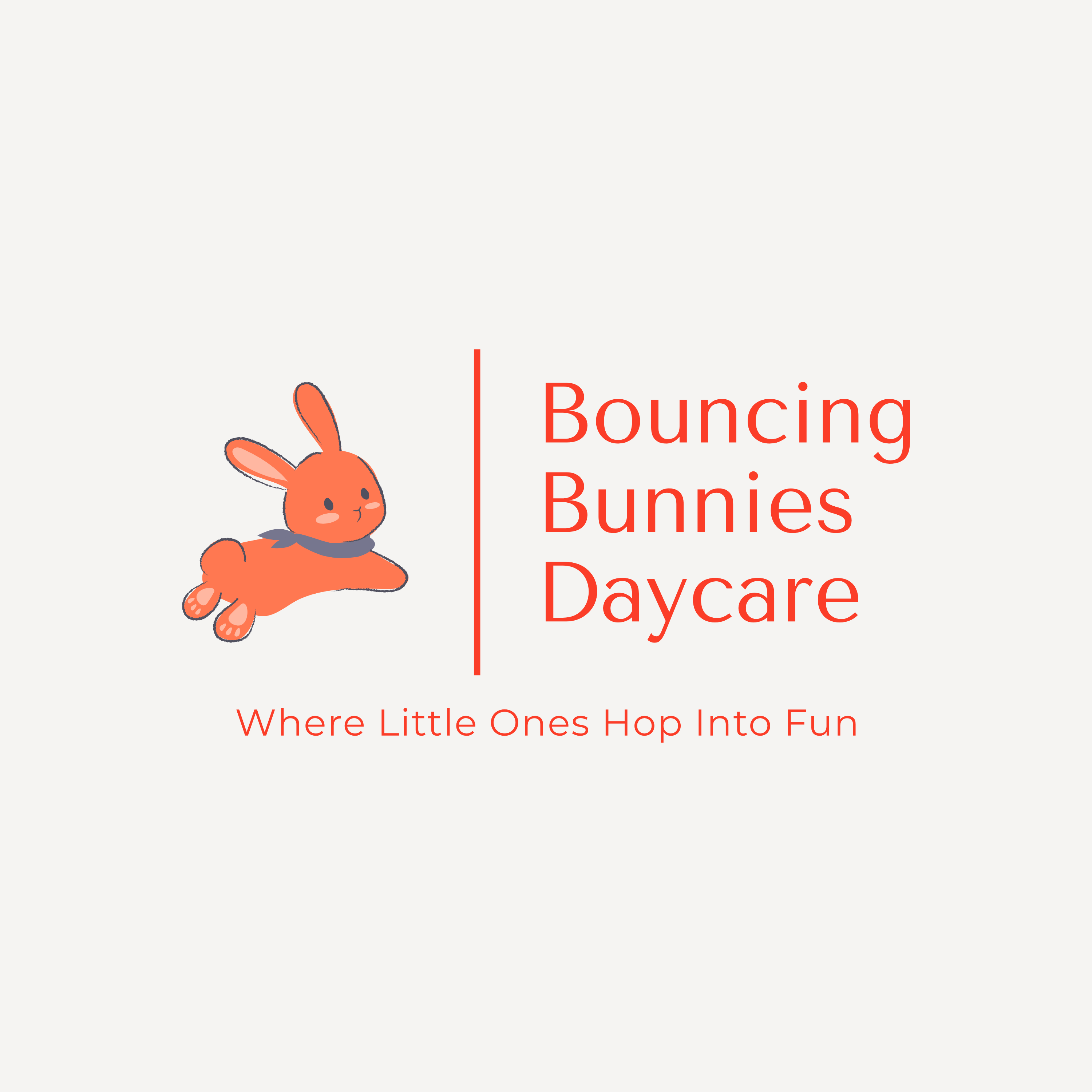 Bouncing Bunnies Daycare Logo