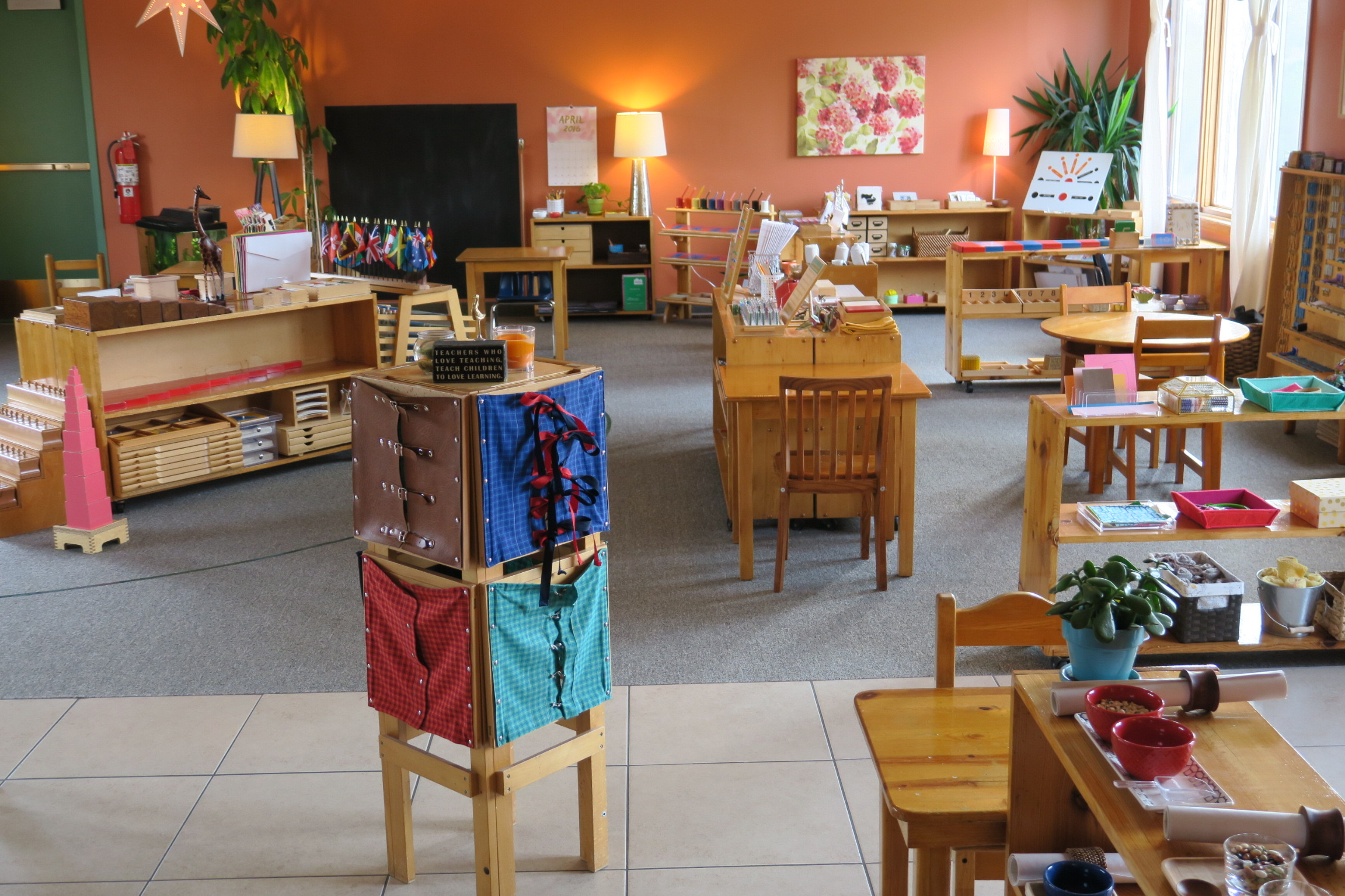 Little Flowers Montessori School Logo