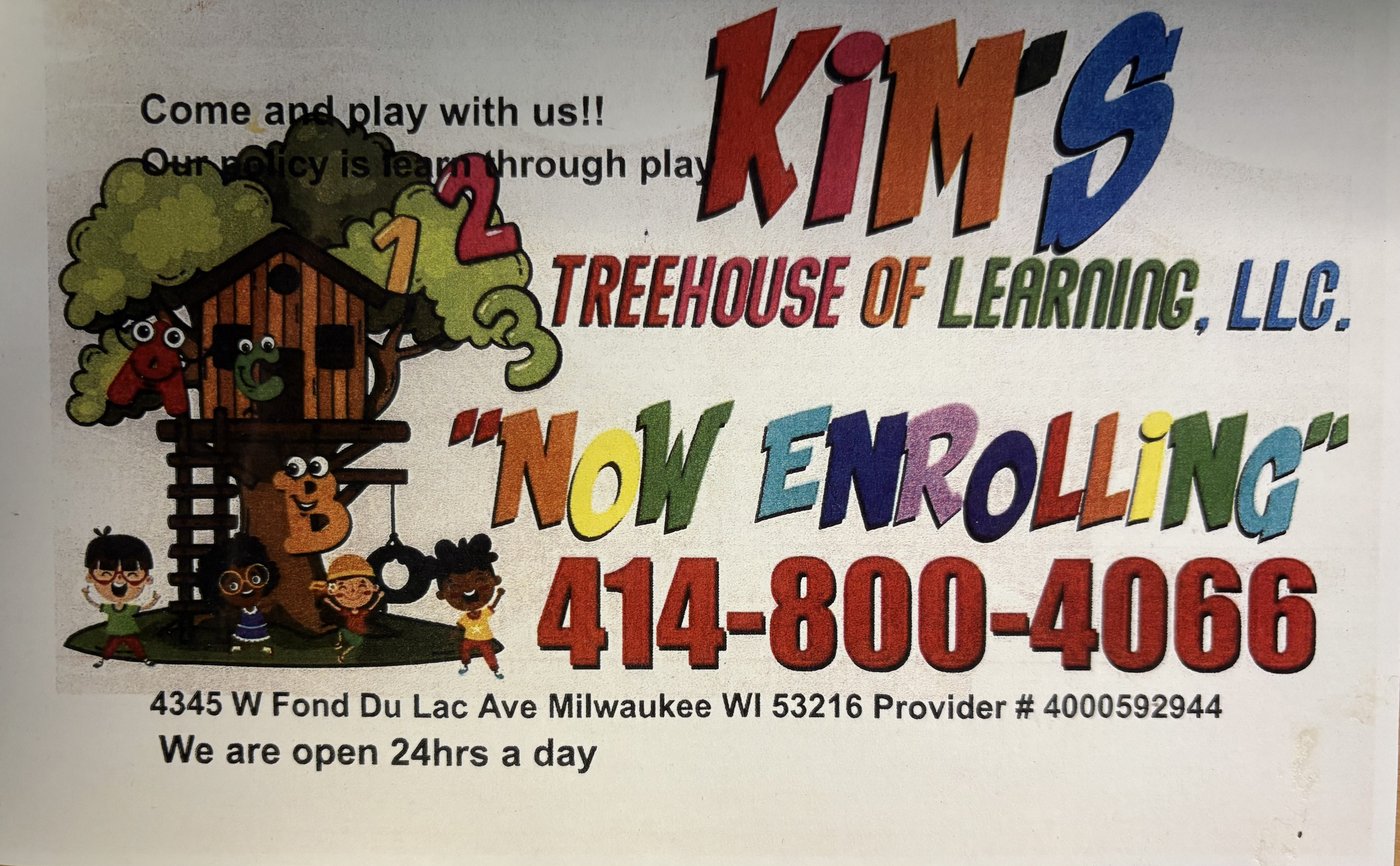 Kims Tree House Of Learning Llc's Photo