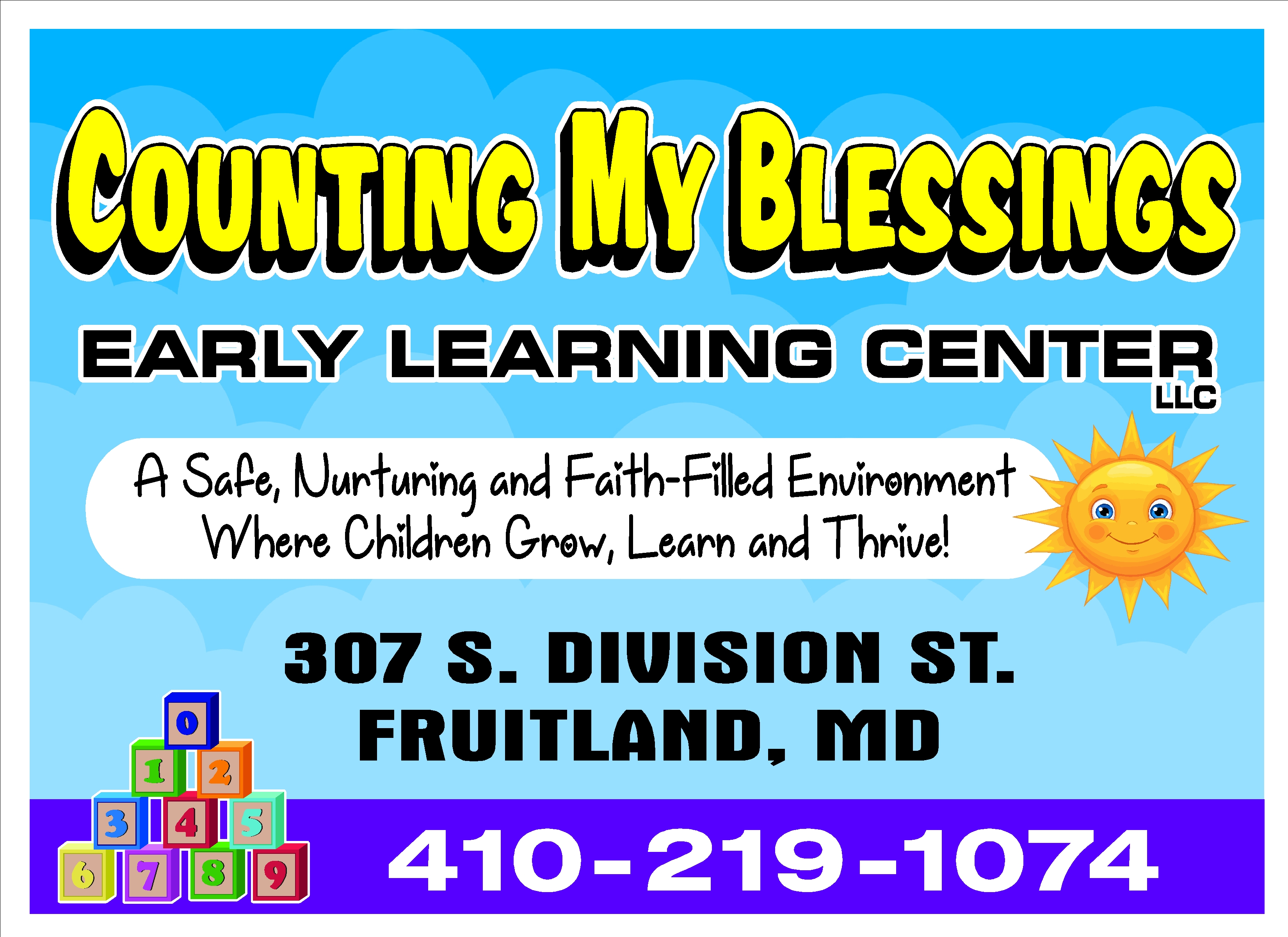 COUNTING YOUR BLESSINGS EARLY LEARNING CENTER LLC's Photo