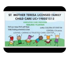 St. Mother Teresa Licensed Family Child Care LLC's Photo