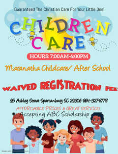 Maranatha Childcare/Afterschool's Photo