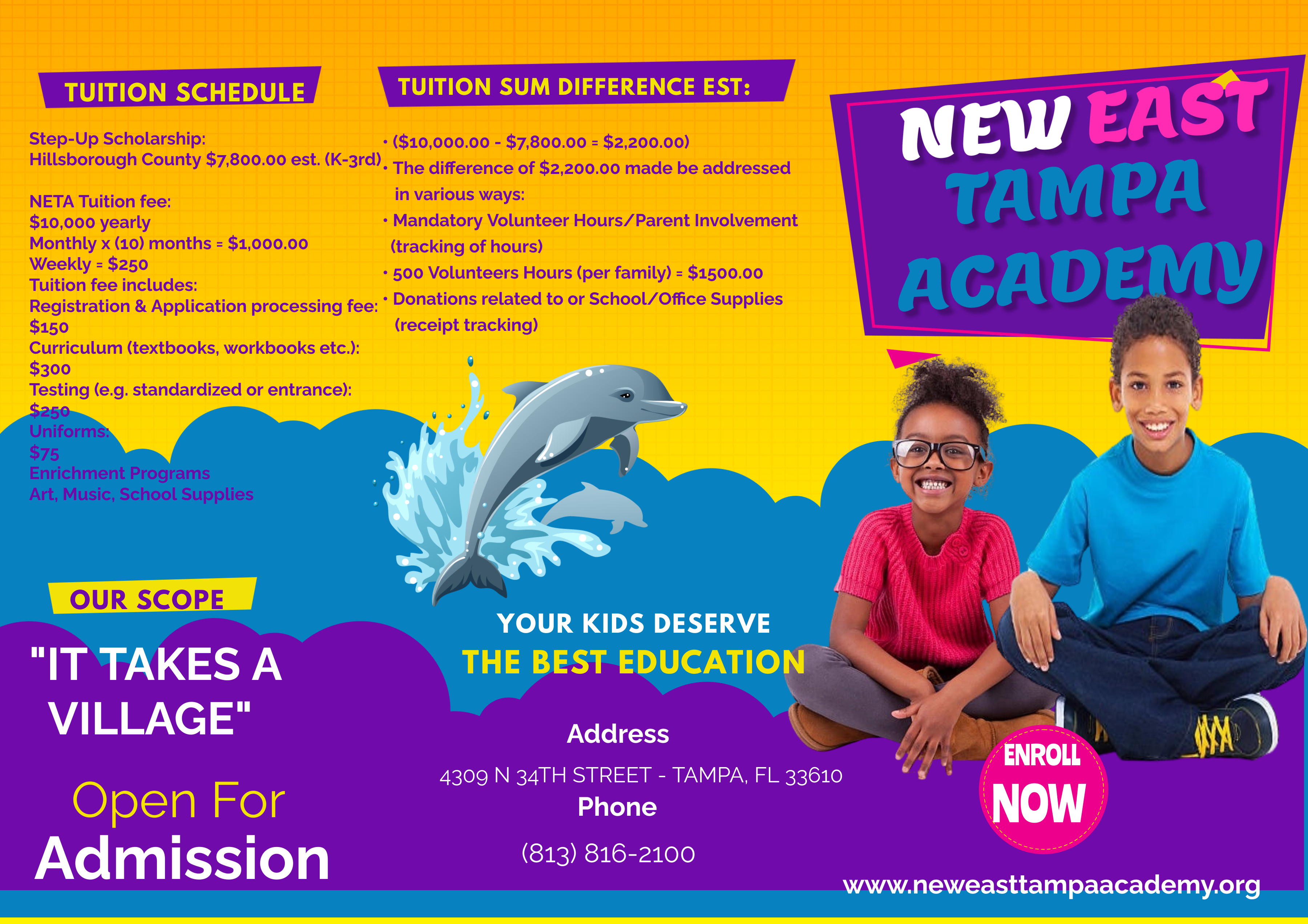  New East Tampa Academy Logo