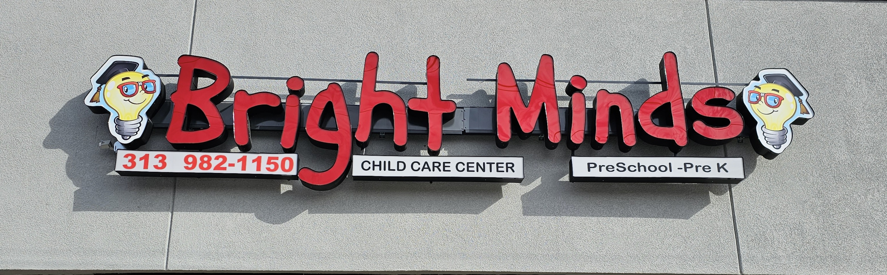 Bright Minds Child Care Center Logo