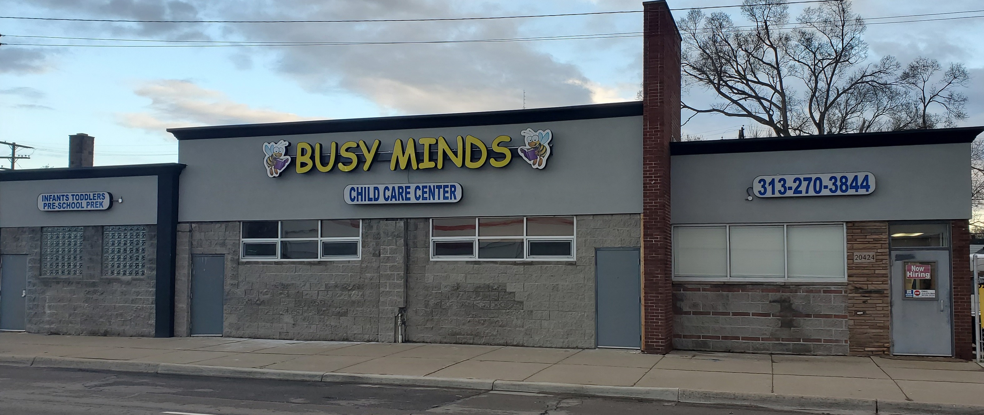 Busy Minds Childcare Center Logo