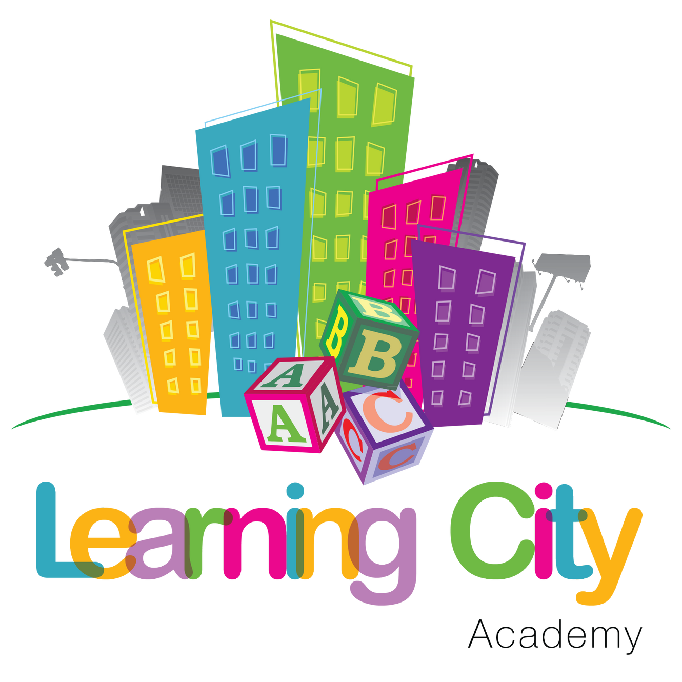 Learning City Academy - Sunrise Logo