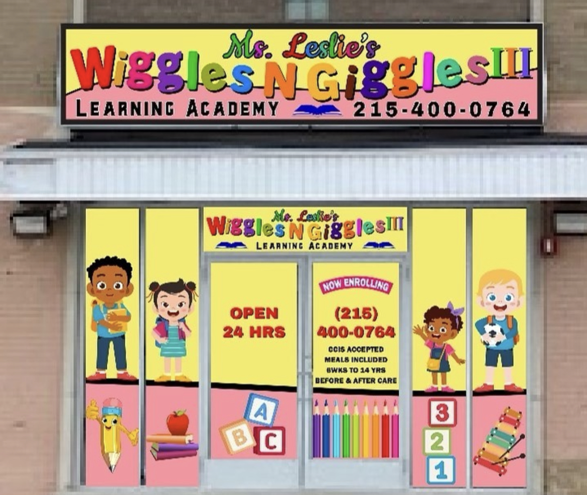 Ms Leslie's Wiggles N Giggles Learning Academy Logo