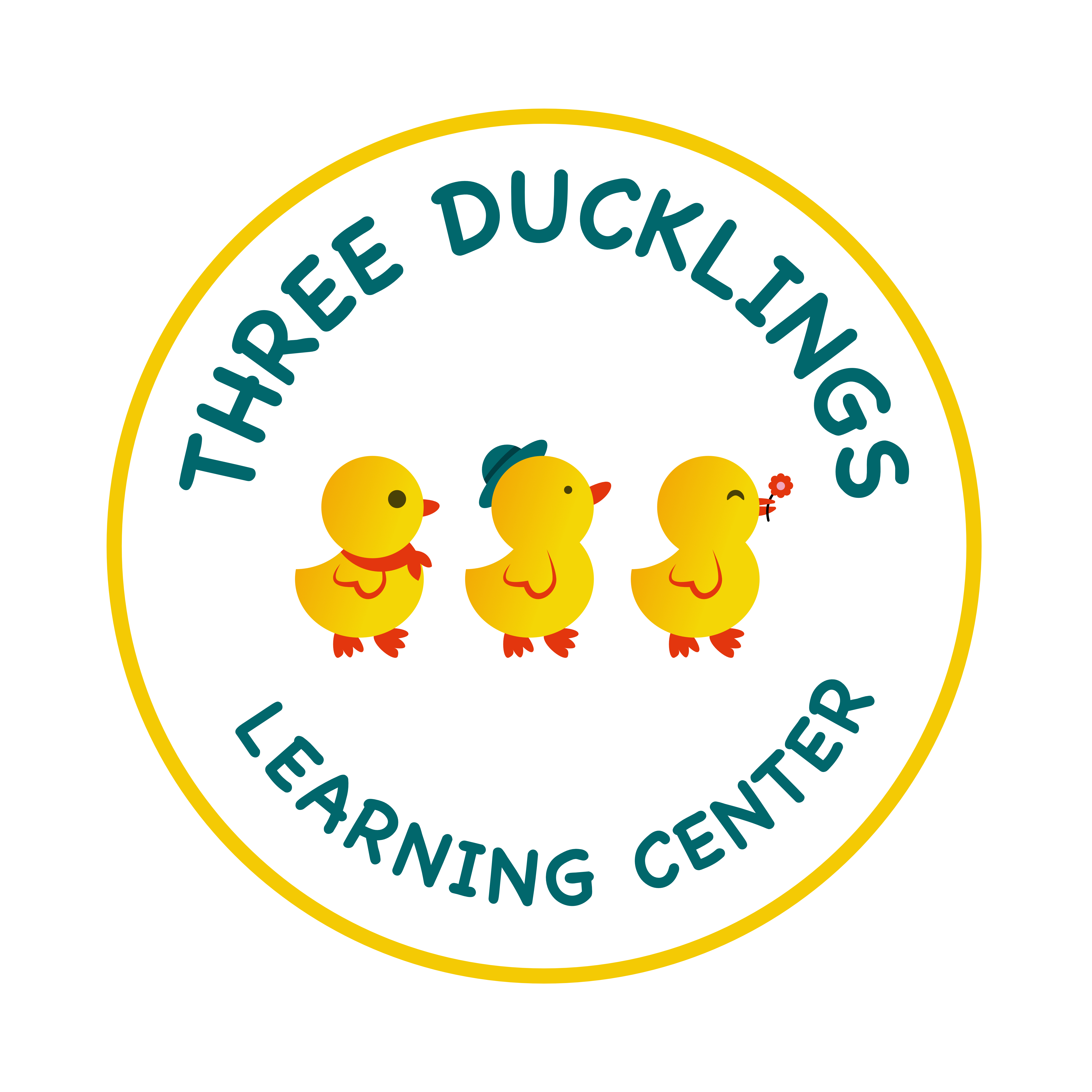 Three Ducklings Learning Center Logo