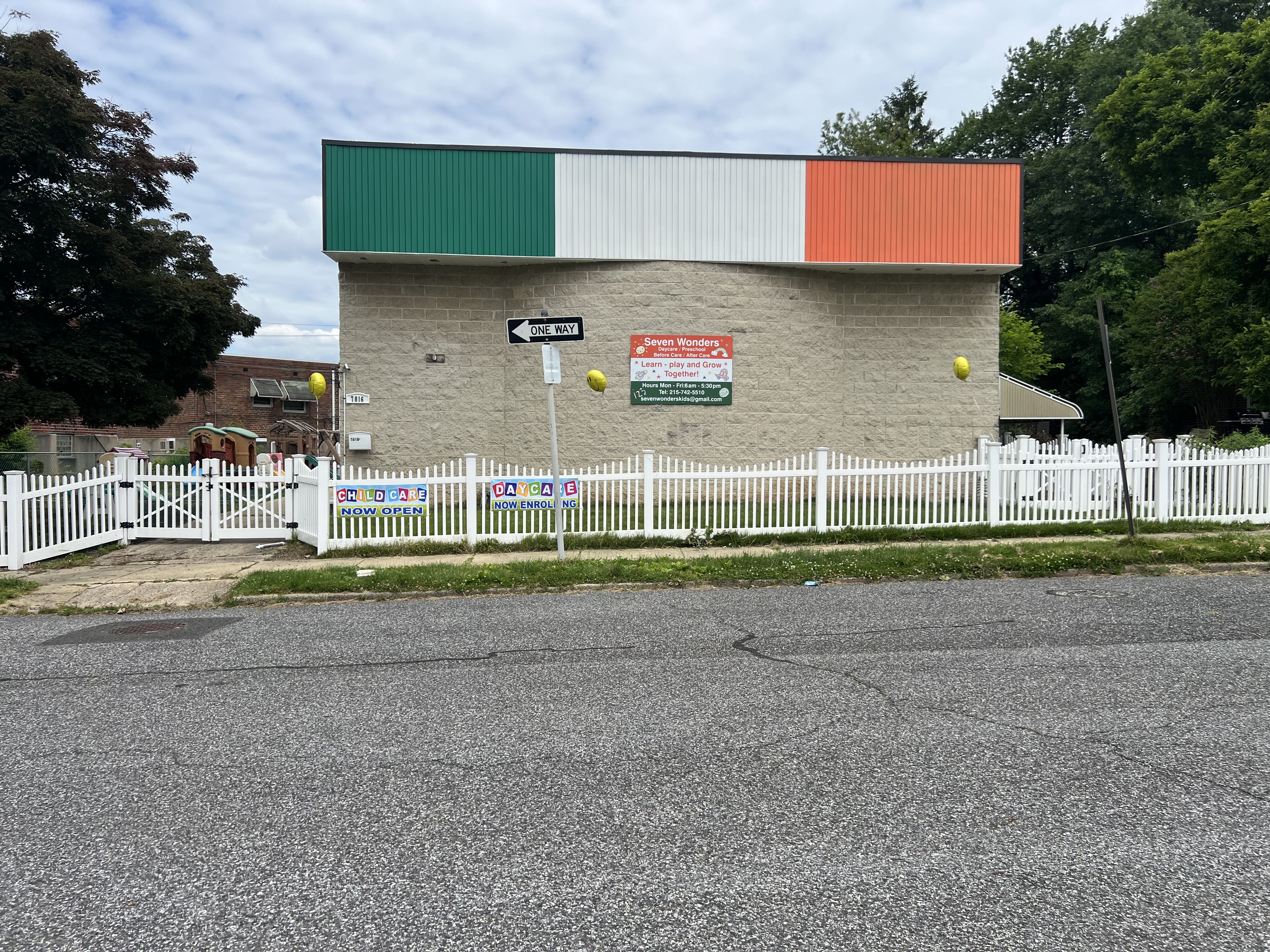 Seven Wonders Daycare Logo