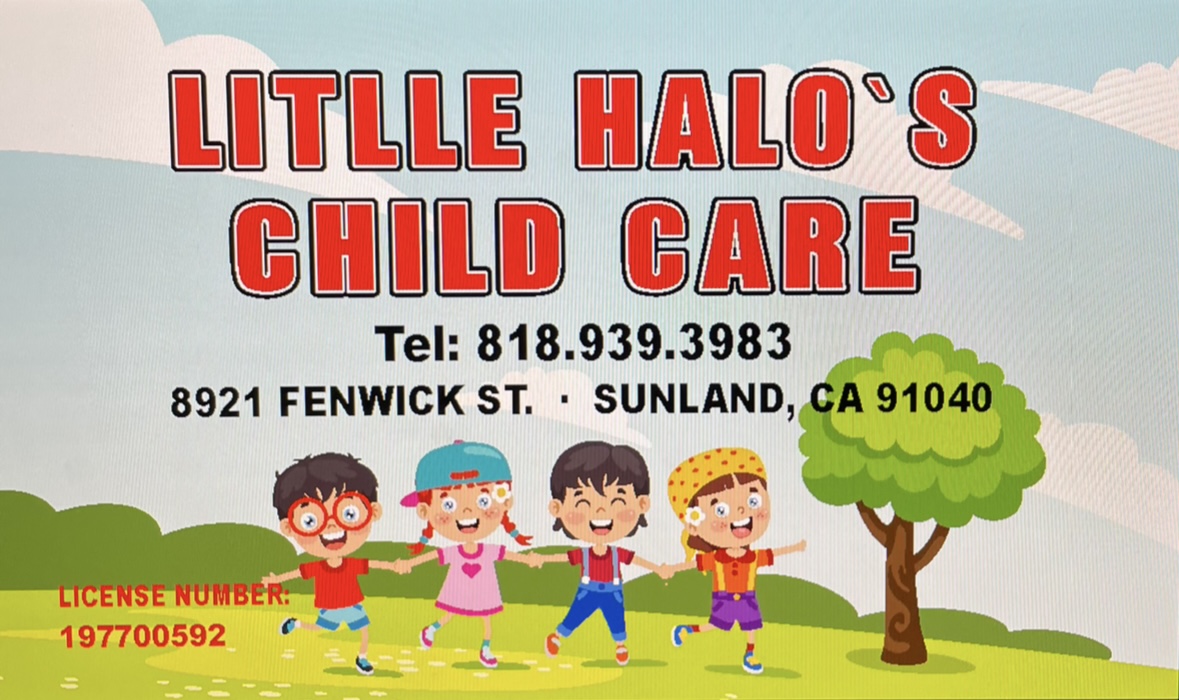 Little Halo's Child Day Care Logo