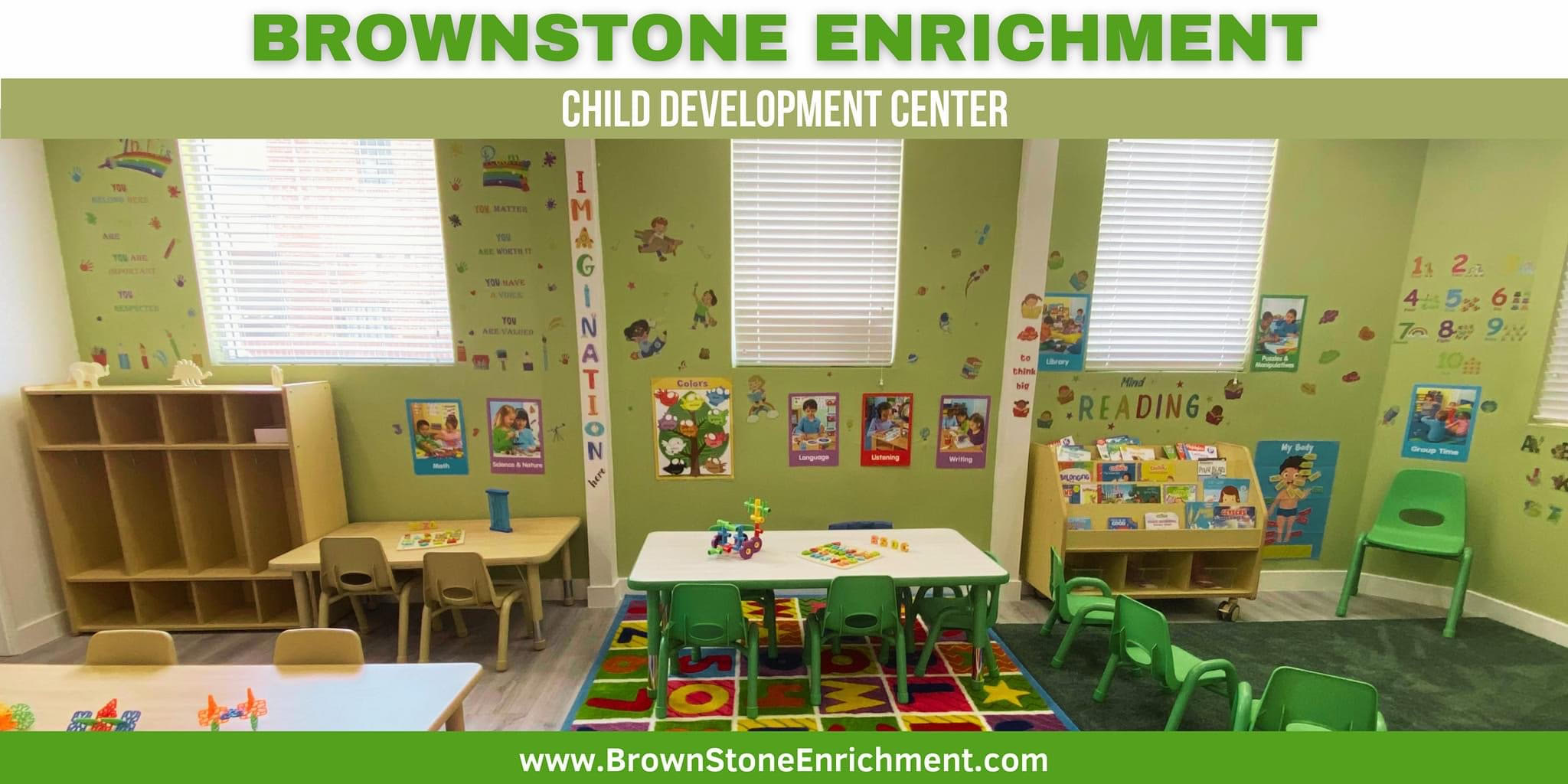 Brownstone Enrichment Child Development Center Logo