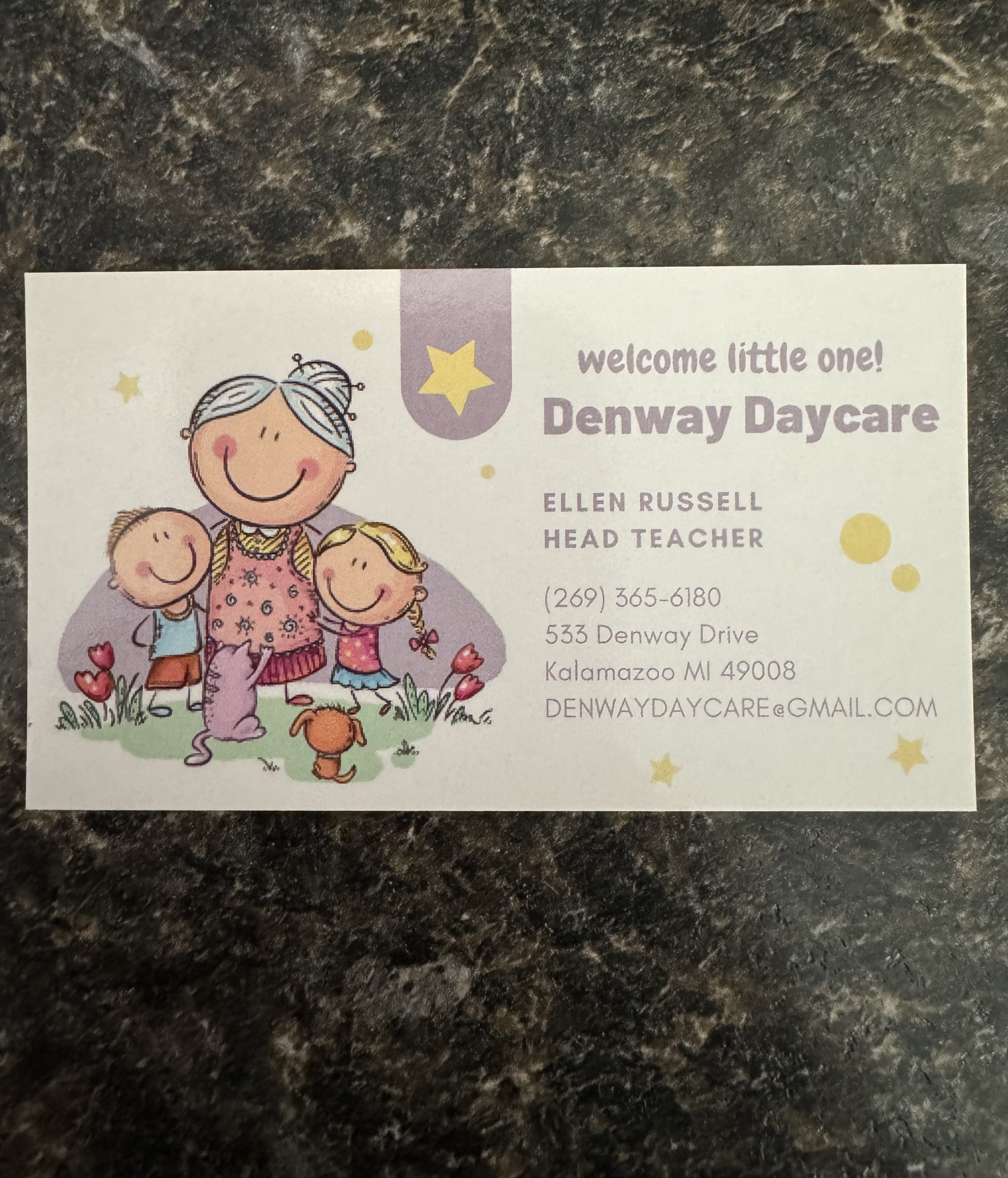 Denway Daycare Logo