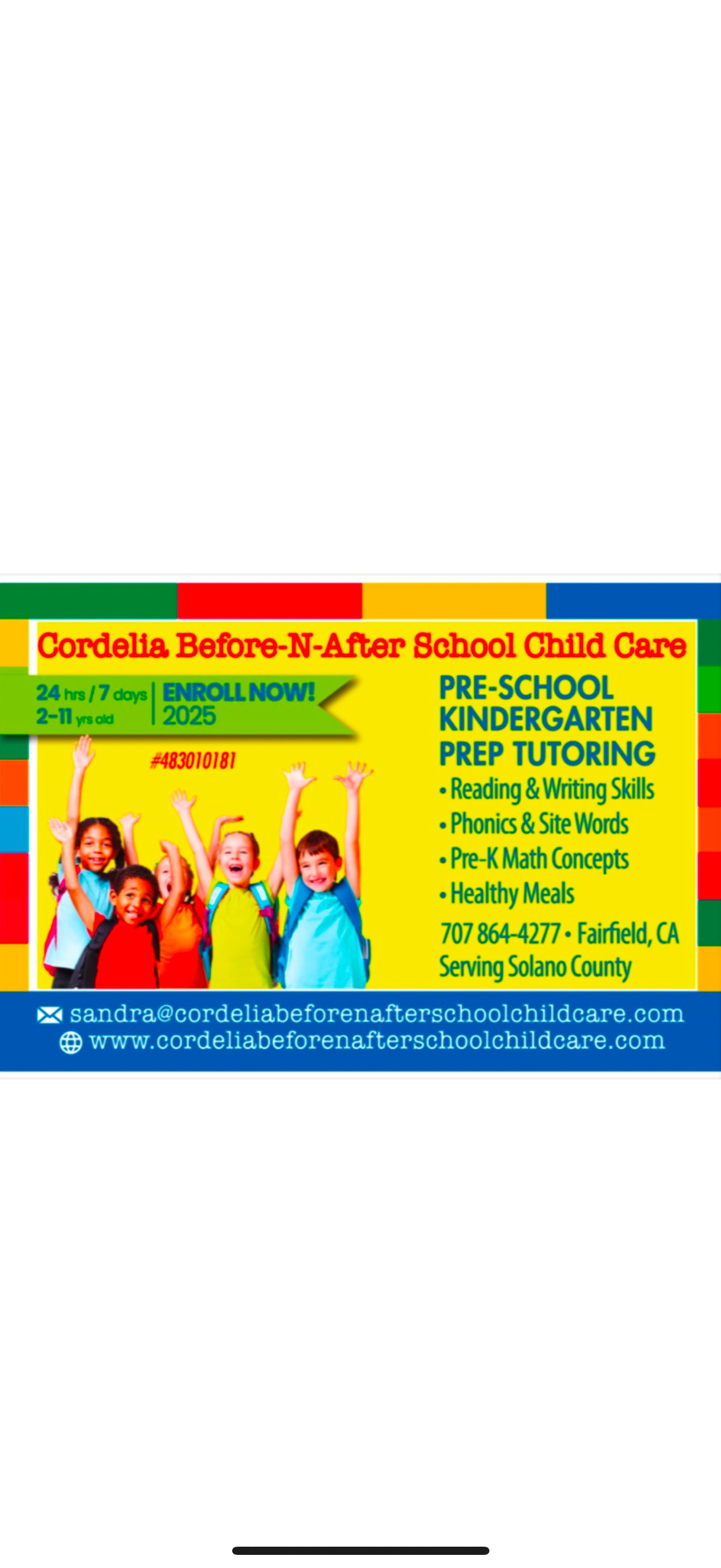 Cordelia Before N Afterschool Childcare Logo
