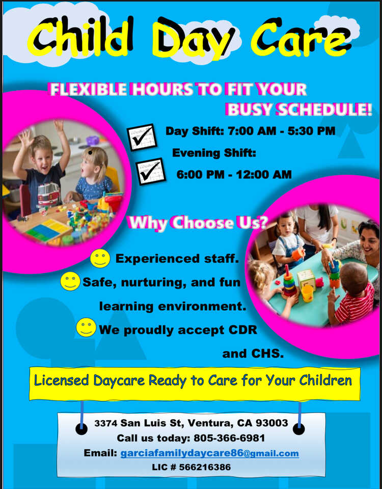 GARCIA FAMILY CHILD CARE
