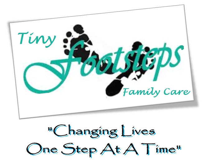 Tiny Footsteps Family Care Logo