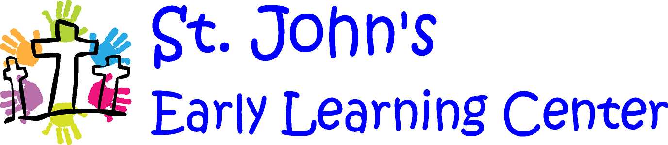 St. John's Early Learning Center Serving Ages  2.5 - 5 Years Old Logo