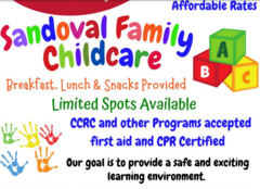 Sandoval Family Childcare's Photo