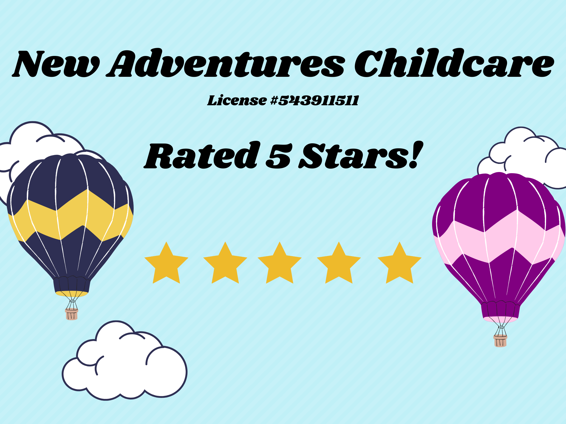 New Adventures Large Family Childcare Home  Logo