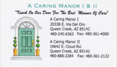 A CARING MANOR's Photo