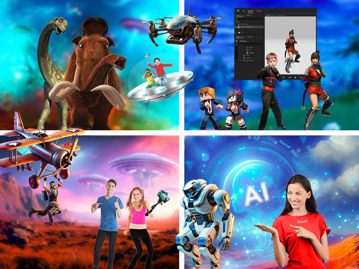 Camp Integem - Martin Luther King Middle Logo