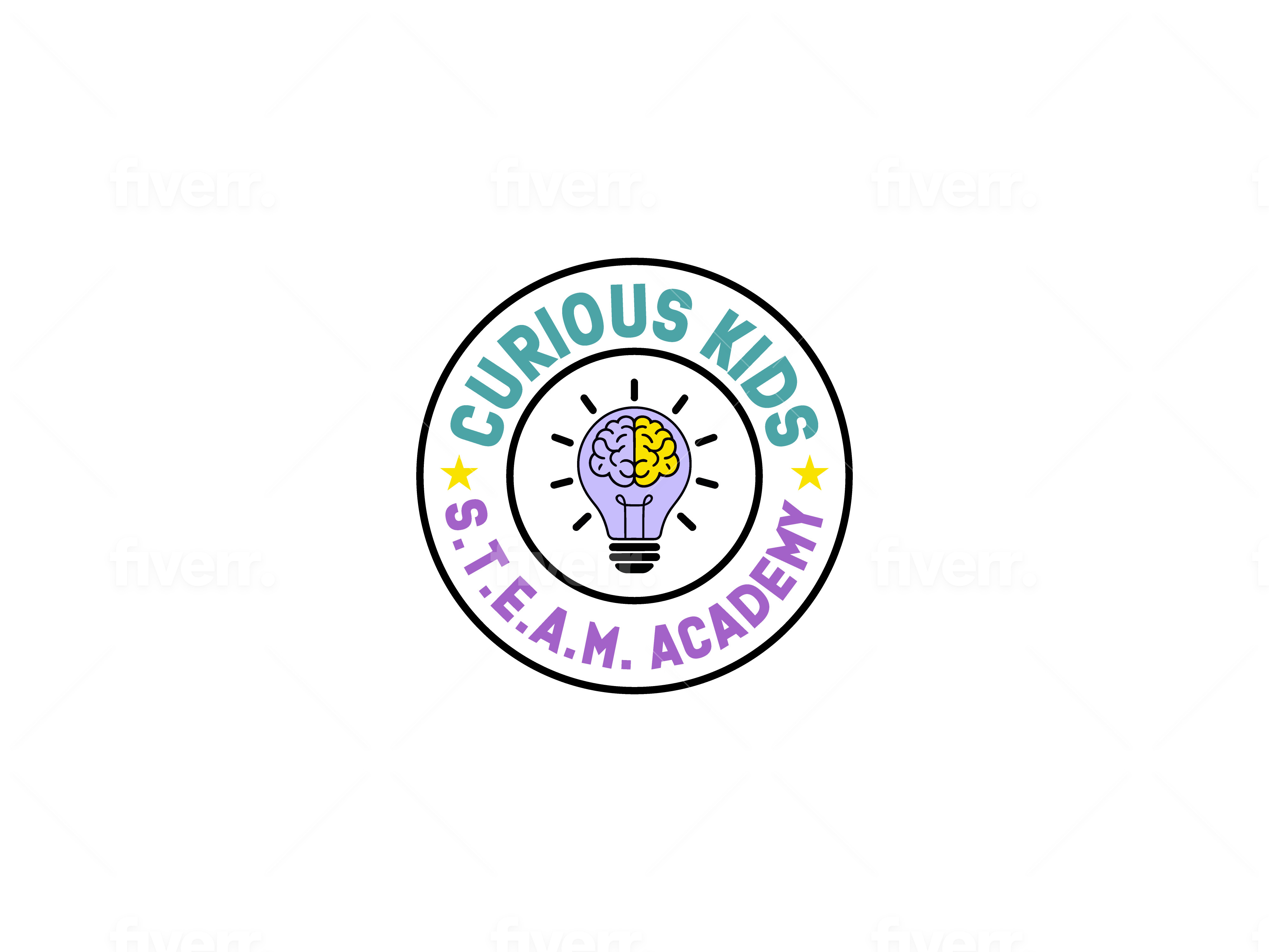 Curious Kids Steam Academy Logo