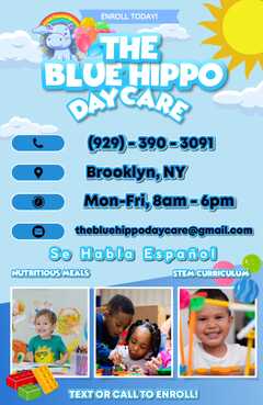 The Blue Hippo Daycare's Photo