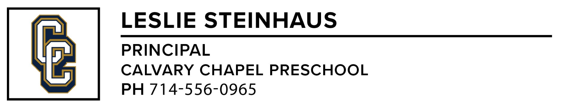 Calvary Chapel Preschool Logo