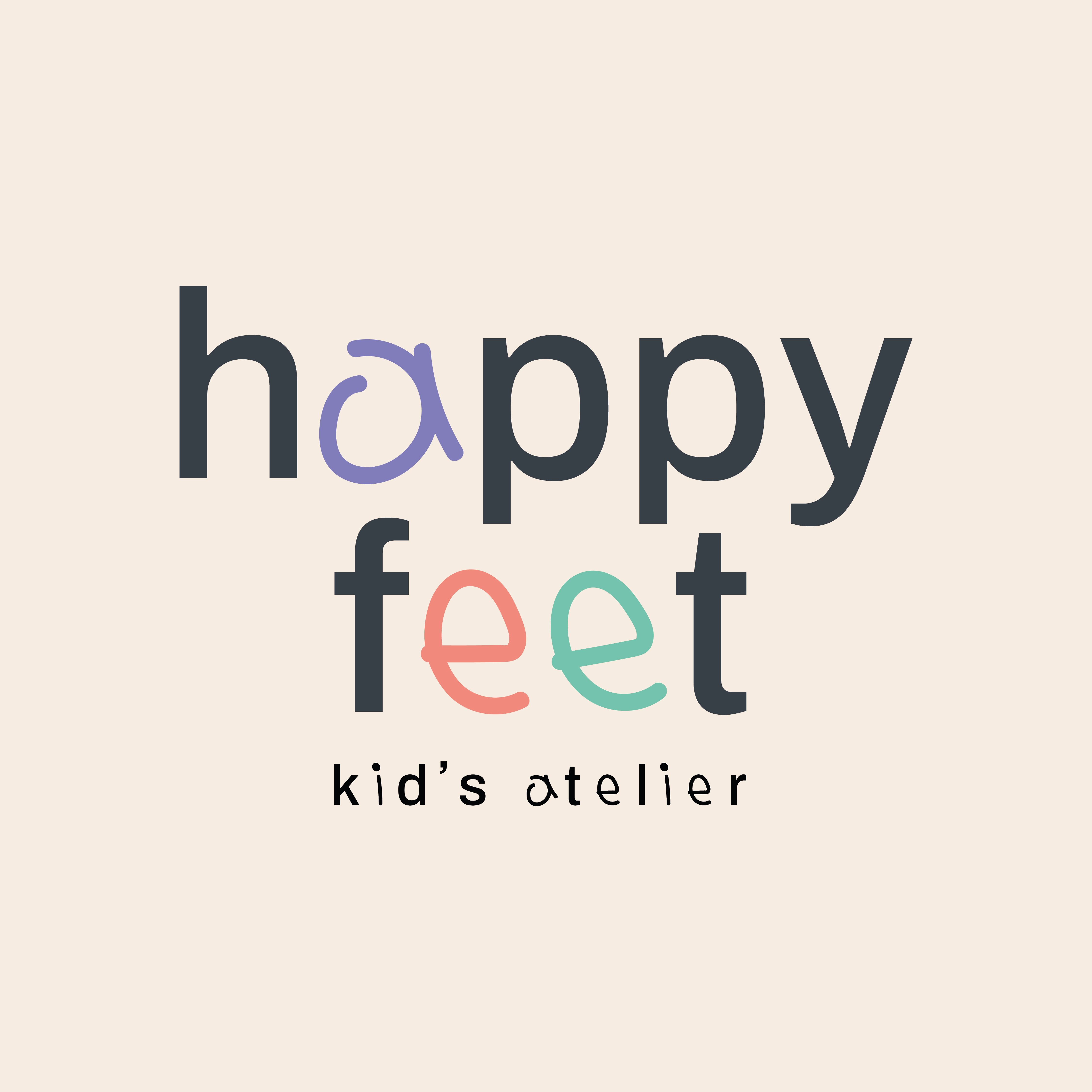 Happy Feet Kid's Atelier Logo