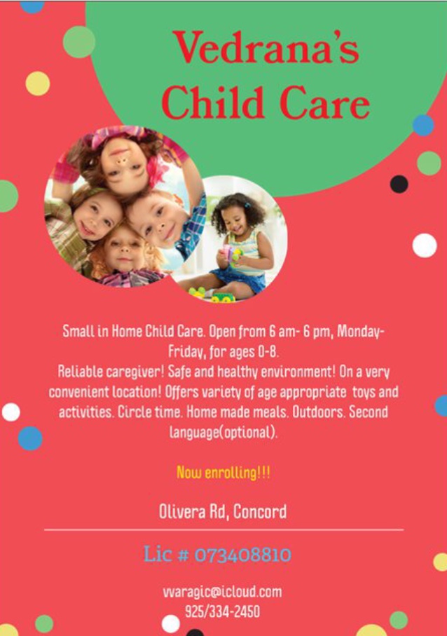 Vedrana's Childcare Logo