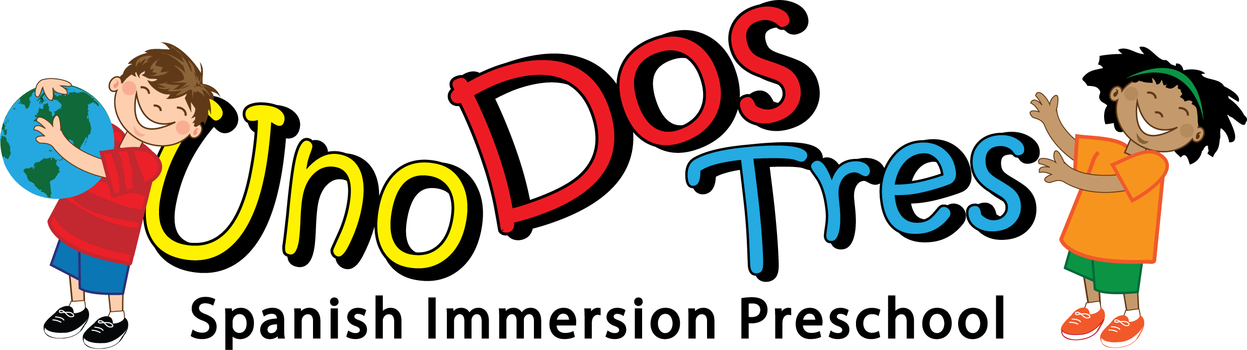 Uno Dos Tres Spanish Immersion Preschool - East Logo