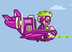 Phantom Plane Royalty Free Game Art Example