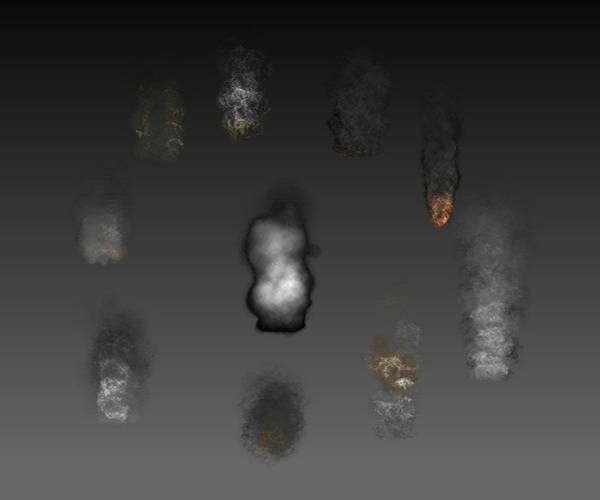 Fire-and-SMoke game art FX