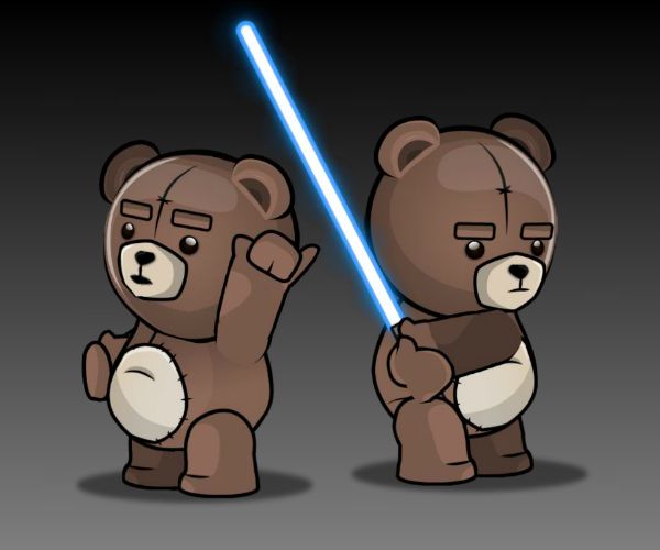 Ted Royalty Free Game Art Character
