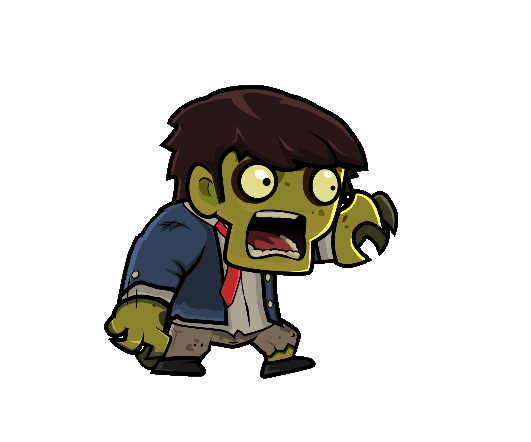 Male Zombie 01 - Royalty free game art - gif preview