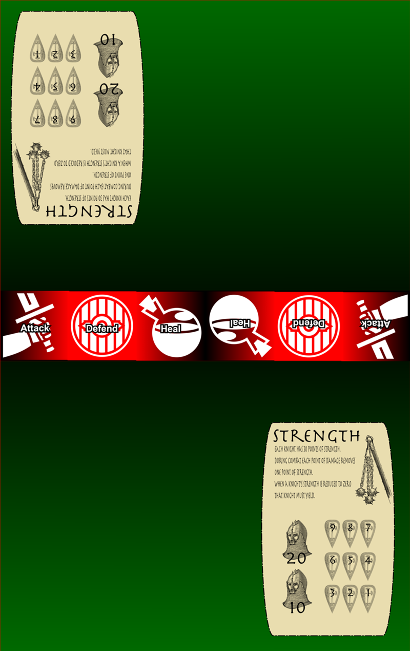 Dice Knights Playmat(Green)