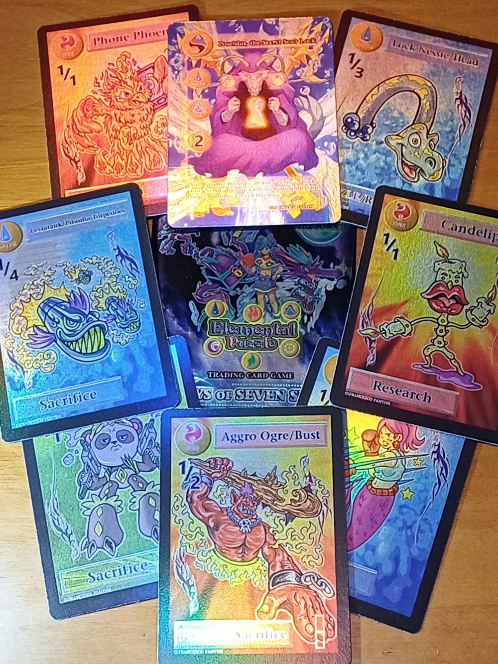 仙人掌　Be In One's Element Elemental Puzzle TCG - Keys of Seven Seas - Special Pack