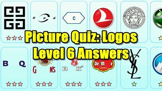 Logo Quiz Answers Level 6 Logo Quiz Answers Logo Quiz
