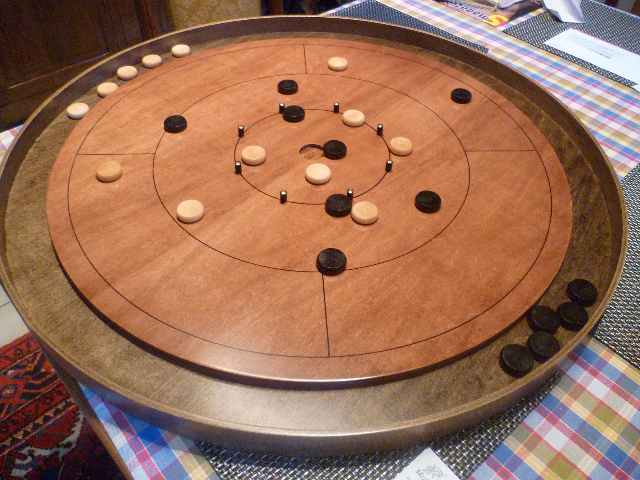 Crokinole Game Table